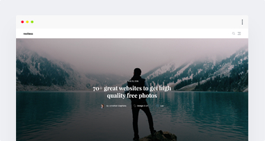 Restless - Stunning & Flexible Multi-purpose HTML Template